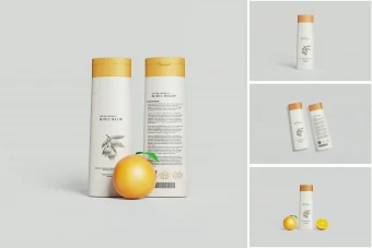 دانلود موکاپ لایه باز شامپو