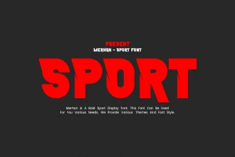 دانلود فونت Merhan مناسب تیتر و طراحی