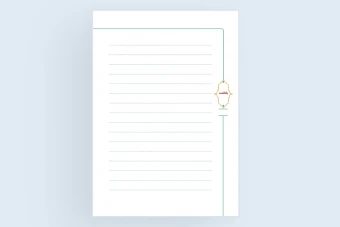 طرح داخل دفتر یادداشت طرح لایه باز فتوشاپ طرح اسلیمی