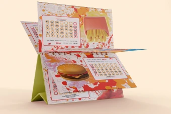 تقویم فست فود سال 1405 کد 94476