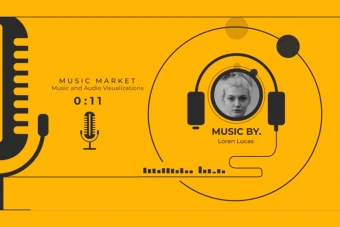 3 قالب موزیک اکولایزر