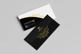 فایل لایه باز پاکت طلا و جواهر با قابلیت ویرایش