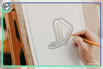 لوگو تایپوگرافی ( آموزشگاه گرافیک دال ) برای یک نفر