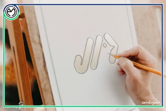 لوگو تایپوگرافی ( ویژه پرنده دال ) برای یک نفر