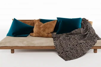 مبل مینیمال سه بعدی