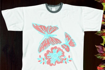 فایل لایه باز شابلون نگین حرارتی