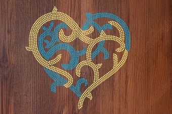 شابلون نگین حرارتی