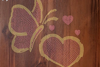 فایل لایه باز شابلون نگین حرارتی