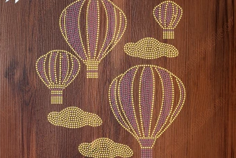 فایل لایه باز شابلون نگین حرارتی