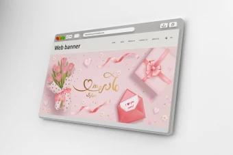 وکتور بنر روز مادر