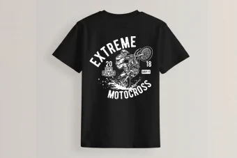 طرح موتور کراس لایه باز برای چاپ