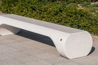 نیمکت بتنی مدرن