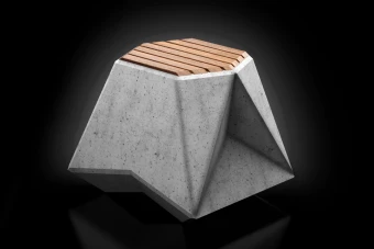 نیمکت بتنی مدرن