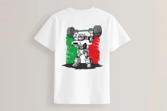 طرح پیکان تبدیل شوندگان برای چاپ روی تیشرت