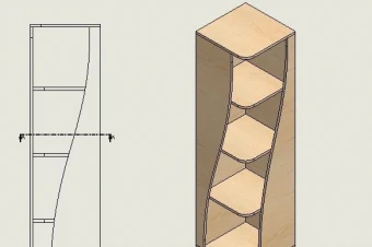 کتابخانه کنج