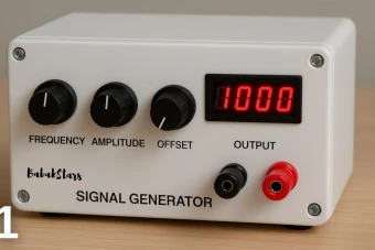 سورس کامل پروژه سیگنال ژنراتور