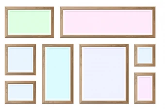 مجموعه پک فریم چوبی (قاب چوبی) طرح لایه باز فتوشاپ