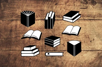 آیکون لایه باز کتاب + تخفیف