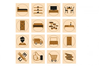 پک فوق حرفه‌ای: ۱۶ کاور هایلایت استوری اینستاگرام (تم چوب طبیعی) – مناسب دکوراسیون منزل، لوازم چوبی و اکسسوری‌های کرمی و قهوه‌ای