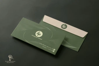 طرح لاکچری پاکت نامه لایه باز