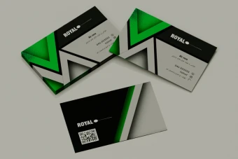 دانلود کارت ویزیت لایه باز