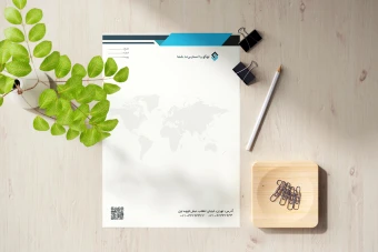 دانلود سربرگ تجاری A4