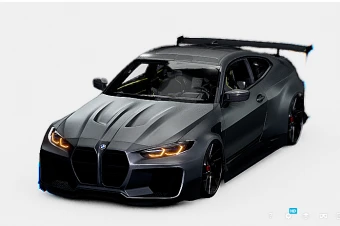 دانلود فایل سه بعدی ماشین  حرفه ای و قابل استفاده و ویرایش، برای بازی سازی