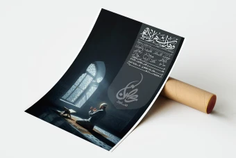 دانلود بنر لایه باز مناجات خوانی ماه رمضان + مراسمات