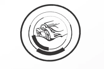 طرح مهر و لوگوی برای نمایشگاه ماشین(3) با فرمت کورل دراو