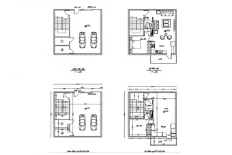دانلود فایل اتوکد پلان مسکونی