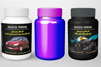 موکاپ قوطی دارو ، مکمل و ...