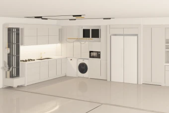 صحنه اماده کابینت