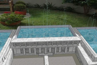 مدل سه بعدی آبنمااسکچاپ