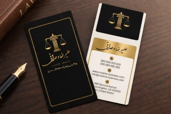کارت ویزیت وکیل