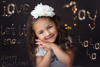 حروف الفبای بوکه انگلیسی برای تزیین عکس تولد و عروسی