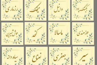 فایل40عددی  psd وpng  برچسب و لیبل ادویه ها