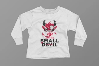 طرح لباس آستین بلند پسرانه (Small Devil)