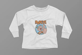 طرح لباس آستین بلند پسرانه (Popeye)