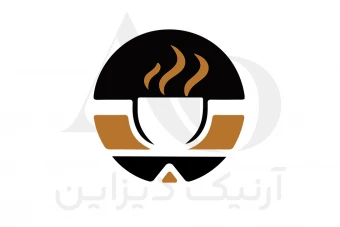 دانلود وکتور طرح لوگو کافه و قهوه مناسب کافه و برندینگ