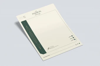 طرح لایه باز سربرگ شرکتی