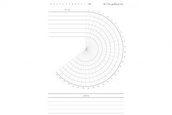 فایل دیجیتال جدول ماهانه ردیاب عادت‌ها (Habit Tracker) | برنامه‌ریزی و پیگیری عادت‌های روزانه با فرمت PDF و تصویر JPG