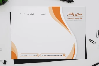 قالب لایه‌باز سرنسخه دندان‌پزشکی حرفه‌ای